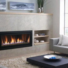 Two way fireplace