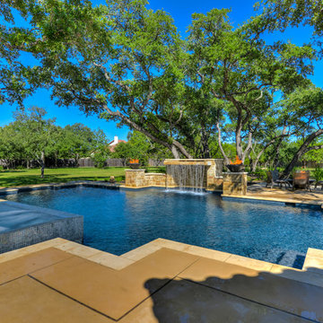 Straight Line Pool in Boerne Texas