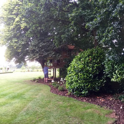 Kids playhouse...a beautiful present from grandparents - Garden Playhouses