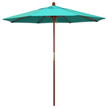 7.5' Wood Umbrella Aruba