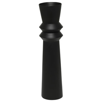 Modern Black Metal Vase 563280