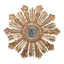 Worlds Away - Worlds Away Bella Starburst Mirror - Wall Mirrors