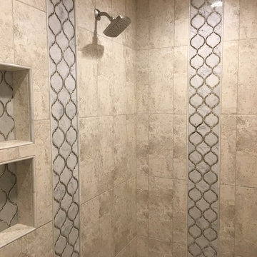 Tile Shower Waterfalls