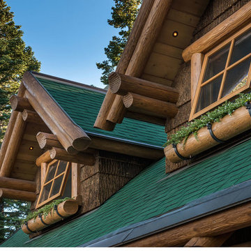 Hybrid Log Home