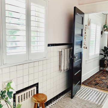 Staircase/Hallway Transition Space Amplified with HouseofSixINteriors