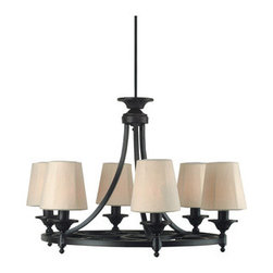 Royce Lighting - Royce Lighting Outdoor 6-Light Chandelier - Chandeliers