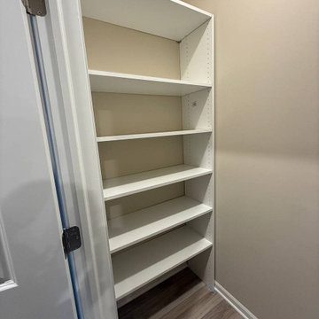Custom Walk-In Pantry Storage System