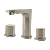 Widespread Lavatory Faucet, Brushed Nickel