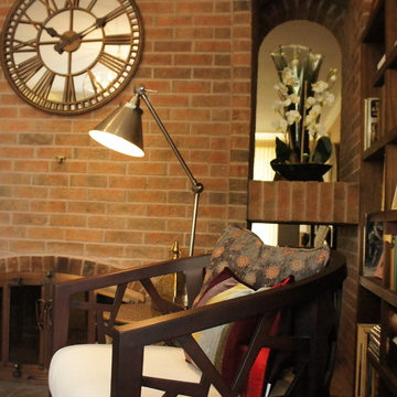 New Eclectic Old World Den