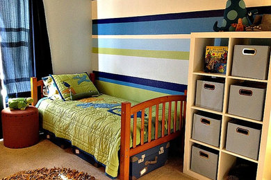This is an example of a contemporary kids' room in Denver.