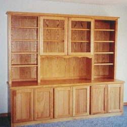 Solid Hardwood Square Flat Panel Hutch - China Cabinets And Hutches