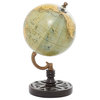 Traditional Green Wood Globe 94436