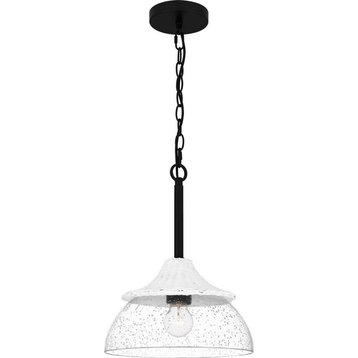 1 Light Mini Pendant In Transitional Style-15.5 Inches Tall and 12 Inches Wide