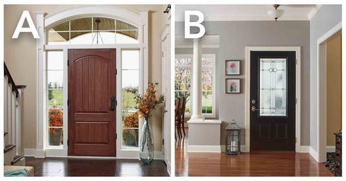 Entry Door Do You Prefer Sidelights, How To Cover Door Sidelights