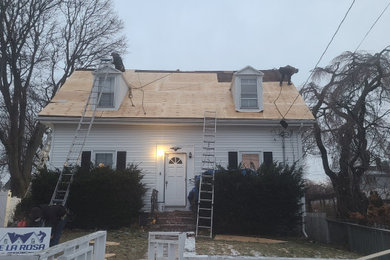 New Plywood Installed On Roof Replacement Project