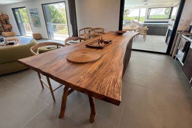 Inspiration pour une cuisine design.