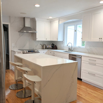 Bright White Kitchen