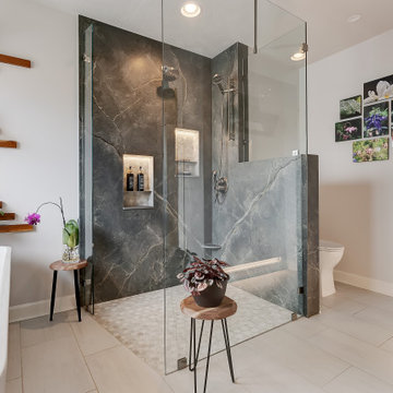 From Dated and Cramped to a Luxurious Spa Retreat