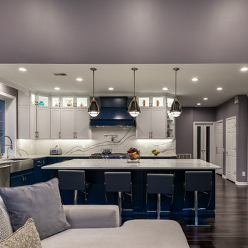 Elegant and Colorful Remodel for Home in Chantilly, VA