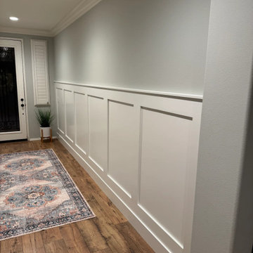 Wall paneling, Nickel Gap, Chevron, Wainscoting