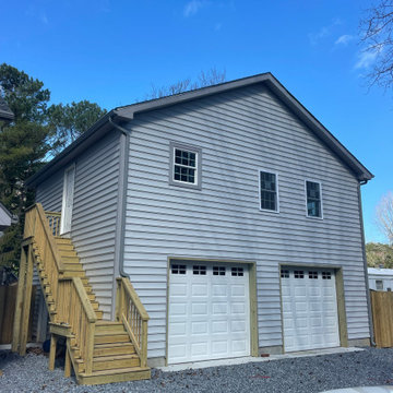 Renovations and Apartment Garage Build