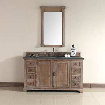 60 Inch Providence Driftwood Grey Single Sink Vanity