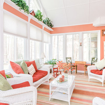 Lake Norman Coral Sunroom