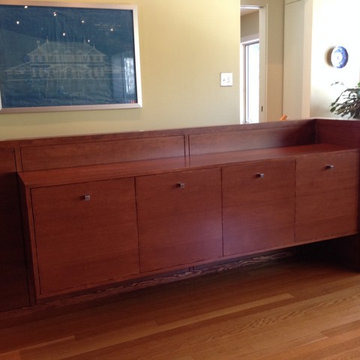 Built in Credenza