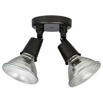 Capital Lighting 2 Lamp Cast Floodlight 9502WH - White