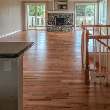 Rustic Red Oak Hardwood Floors