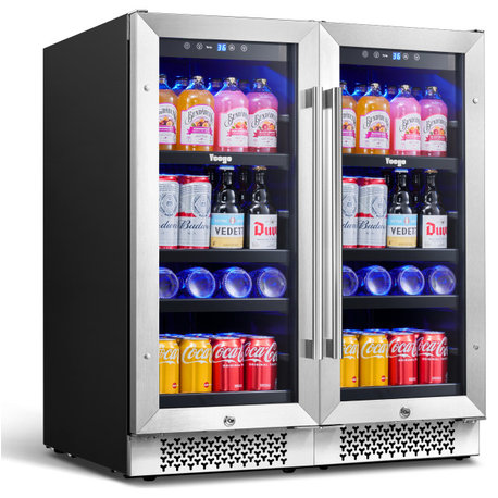 Yeego beverage cooler refrigerator Freestanding & Built-In 30", 160 Cans