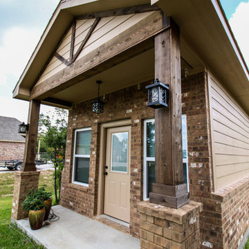 Workshop and Patio Cover with Outdoor Kitchen: Rosenberg, TX