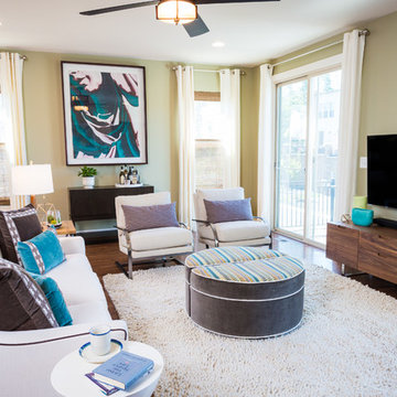 Elegant and Contemporary Main Living Space