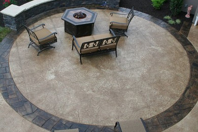 Inspiration for a mediterranean patio remodel in Kansas City
