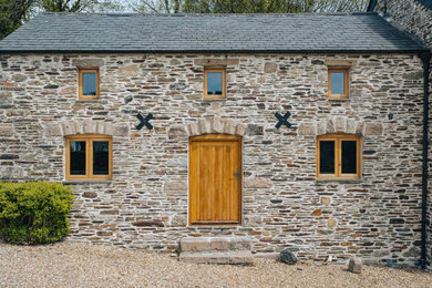 Design ideas for a farmhouse home in Devon.