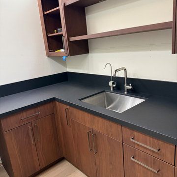 Dekton Sirius Kitchen Countertops & Mitered Island | Kirkland, WA