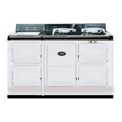 AGA Traditional Electric 4 Oven Cooker, White | A4O-E-WHT - Gas Ranges And Electric Ranges