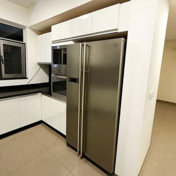 Luxury Modular Kitchen in Bangalore | High Gloss Laminate & Hettich Hardware