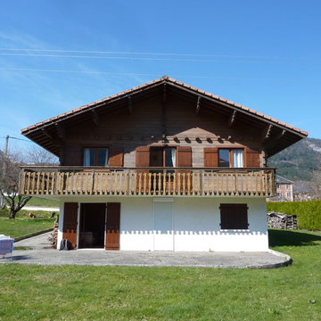 Rénovation et extension d'un chalet