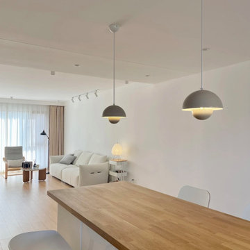 Nordic Flower Macaron Pendant Lamp Project | Dining&Living Room | HongKong