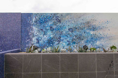 Poolside Feature Mural