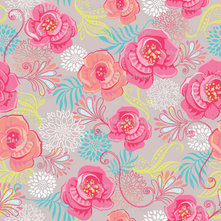 Contemporary Wallpaper by Spoonflower