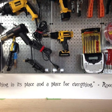 Everything in its place and a place for everything with Wall Control Pegboard