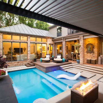 Modern Courtyard Remodel