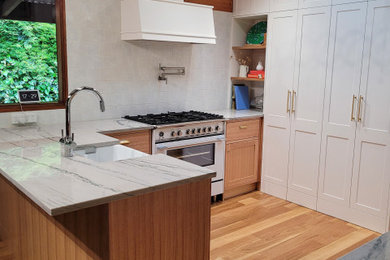 Inspiration for a country kitchen in Other.
