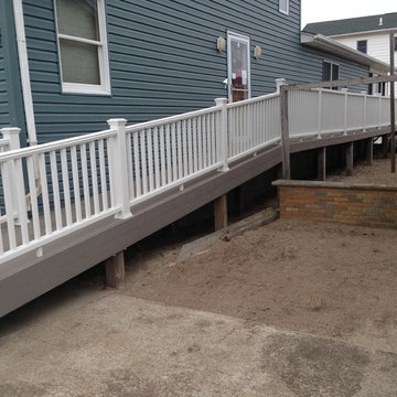 Trex Transcends Gravel Path/ Breezy Point Handicap Ramp