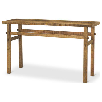 Rosie Small Brown Wood Console Table