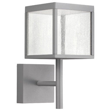 Access Lighting Reveal Small LED Outdoor Wall Light, Satin Gray