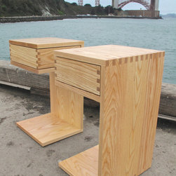 Floating E Side Table - Nightstands And Bedside Tables