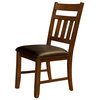A-America Mason Slatback Upholstered Chair, Set of 2